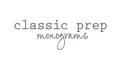 Classic Prep Monograms Coupons
