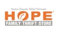 Hope Family Thrift Store Coupons
