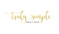 Truly Simple Boutique Coupons